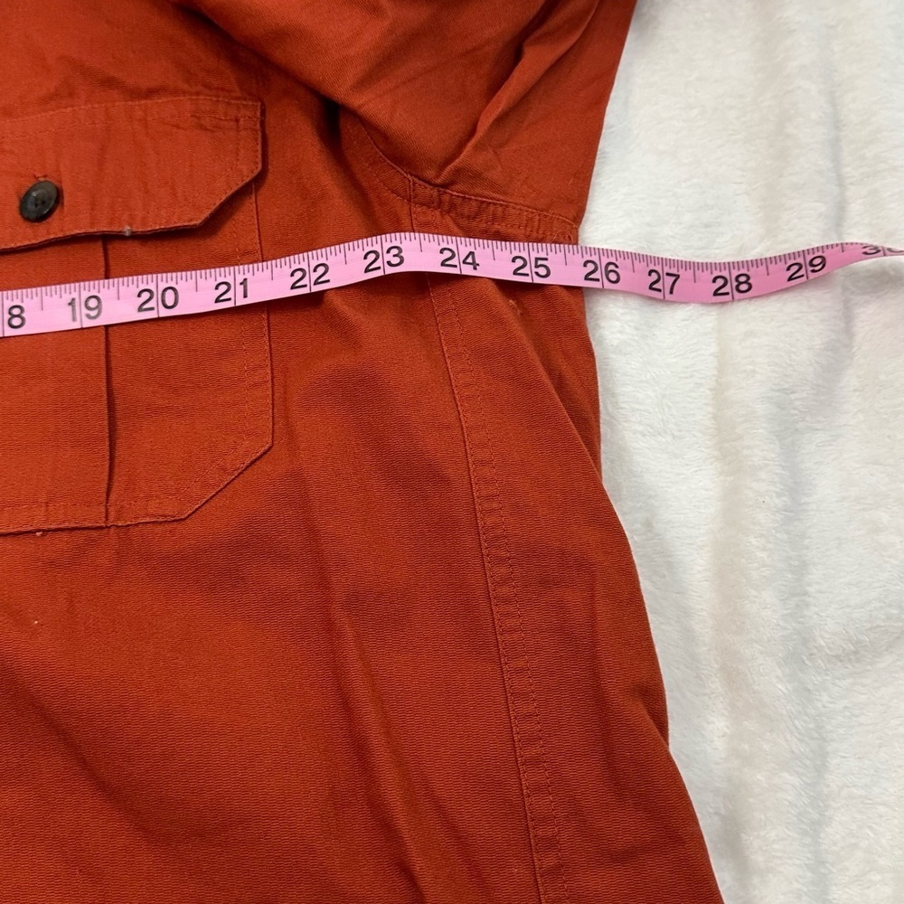 Magellan Outdoors Orange Casual Button Down Shirt Relaxed Fit - Picture 2 of 11